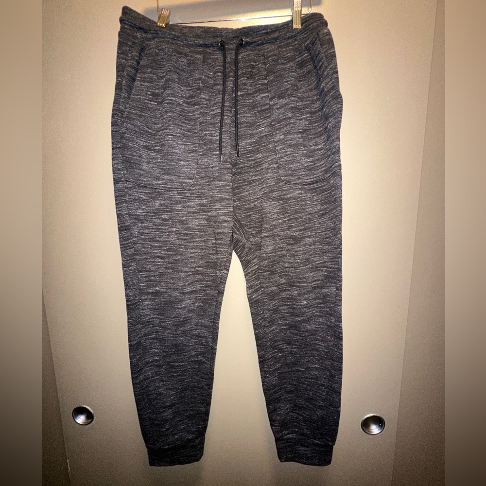 Men’s GU grey marled joggers